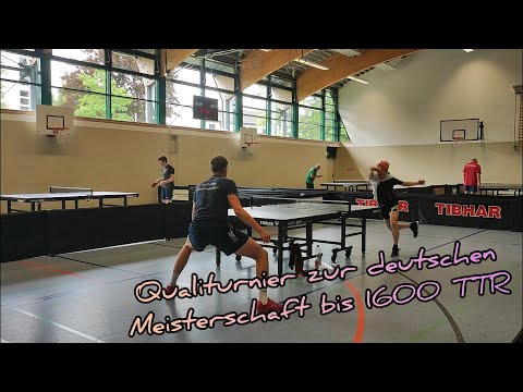 Qualifikationsturnier zur deutschen Meisterschaft bis 1600TTR - Fabian Losberg vs Lars Kriegel