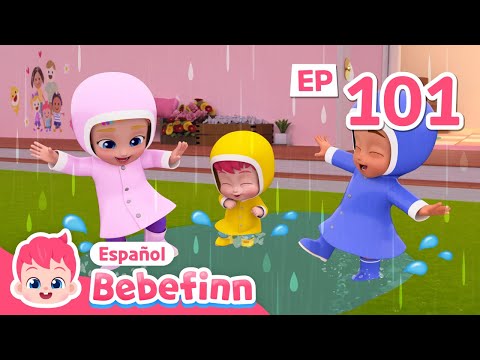 Lluvia, Lluvia, Vete Ya🌧️ | EP101 | Nueva Temporada de Bebefinn | Bebefinn Canciones Infantiles