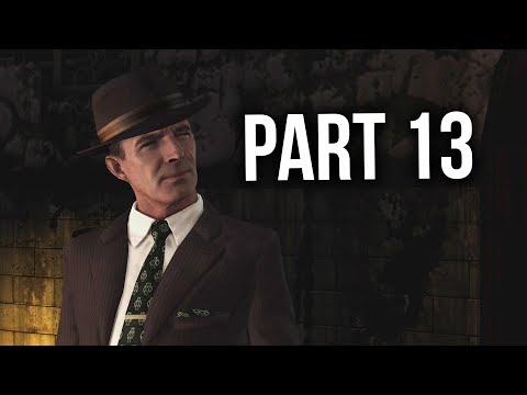 LA Noire Remastered Gameplay Walkthrough Part 13 - THE QUARTER MOON MURDERS (Last Homicide Case)