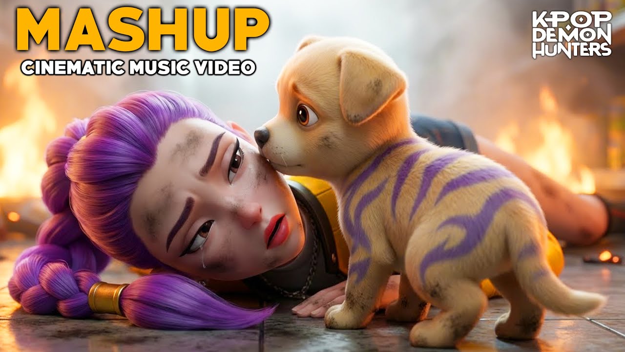 KPop Demon Hunters Mashup | HUNTRIX x SAJA Dog | Beautiful Emotional Cinematic Music