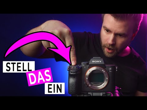 Sony A7III - essential user settings