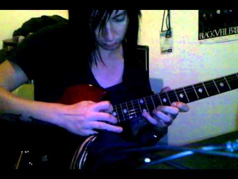 Jake Pitts of Black Veil Brides solo for a new song, Set the world on fire.