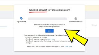 How To Solve Google Tag Manager (GTM) Preview Mode error - Tag Assistant could n