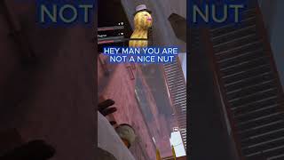 HEY MAN YOU ARE NOT A NICE NUT #theburntpeanut #likeandsubscribe #shorts #shortsfeed #shortsviral 