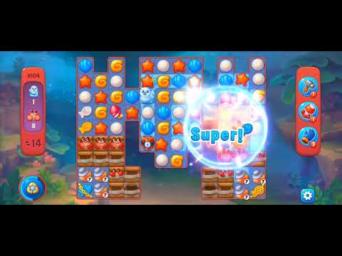 Fishdom Hard Level 9104 (No Boosters) @choraelmin