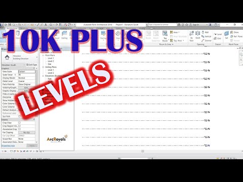 Fastest Way To Create Multiple Levels In Revit