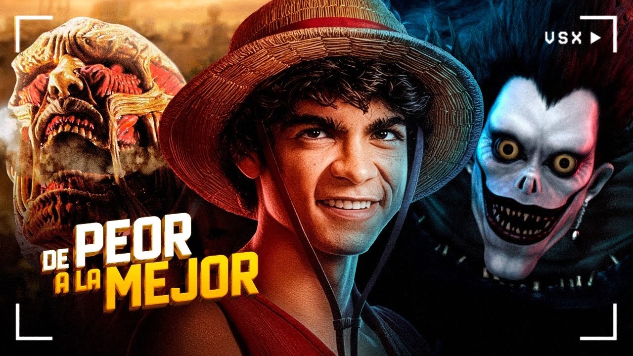 Anime en live action de MEJOR a PEOR - VSX Project