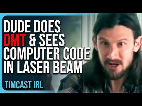 Dude Does DMT & Sees Computer Code In Laser Beam, Claims Hundreds Of Others See It As Well
