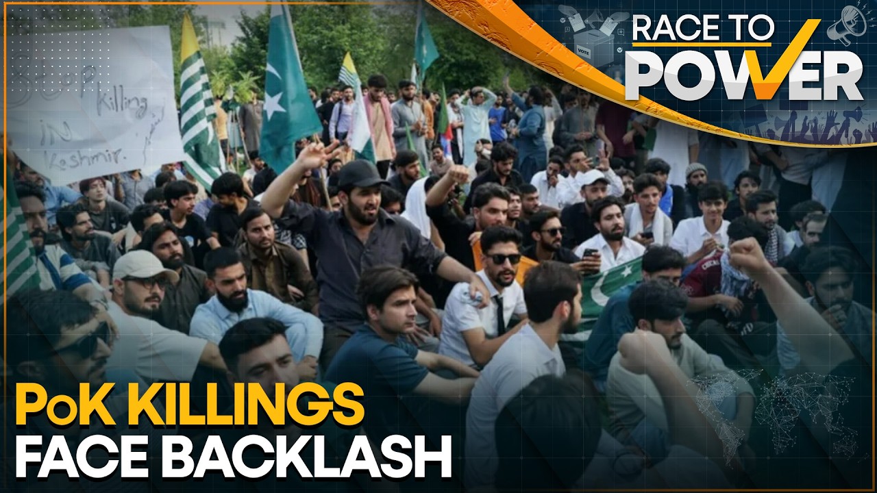 PoK Violence: Islamabad Youth Slams Violence by Pakistan Forces in PoK | Race to Power