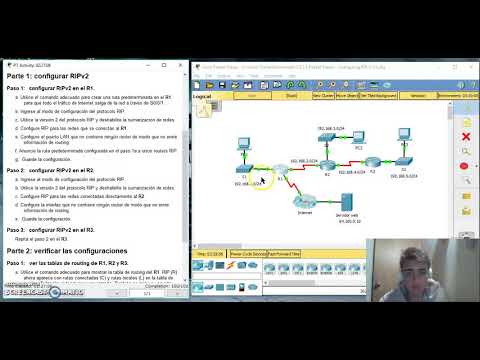 VIDEO TUTORIAL LABORATORIO PKT 3.2.1.8
