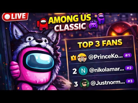 🔴 LIVE: Among Us Classic – Who Is The Real Impostor?