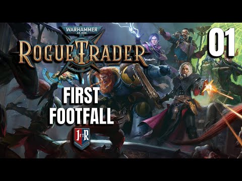 FIRST FOOTFALL - Rogue Trader Alpha Campaign - Warhammer 40K Rogue Trader Ep 1