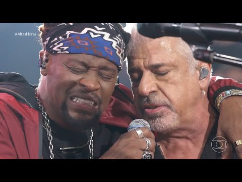 Lulu Santos e Toni Garrido cantam "Um Certo Alguém" no Altas Horas