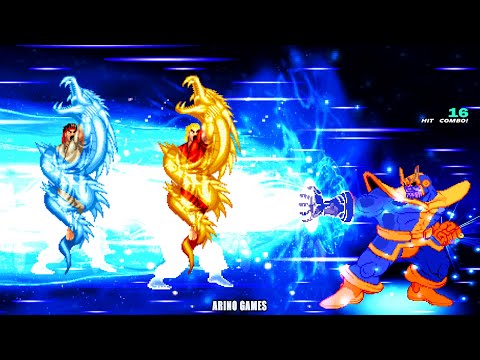THE COOLEST FIGHT YOU'LL EVER SEE IN YOUR ENTIRE LIFE! RYU/KEN VS THANOS!