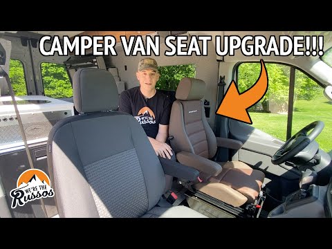 Most Comfortable Seats for Van Life | Scheel-Mann Seats Review and Install