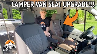 Most Comfortable Seats for Van Life | Scheel-Mann Seats Review and Install