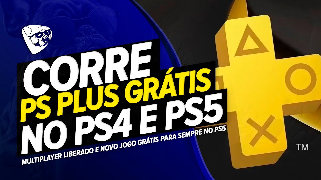 CORRE! PS PLUS GRÁTIS NO PS4 e PS5 AGORA! MULTIPLAYER LIBERADO e NOVO JOGO GRÁTIS PARA SEMPRE No PS5