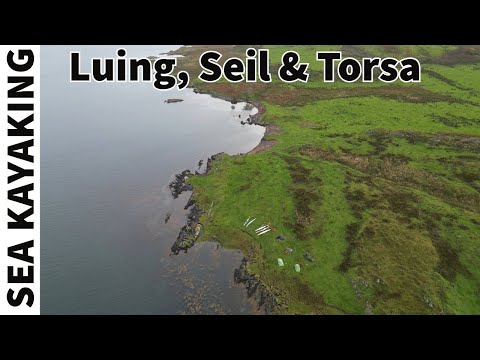 Sea Kayaking west coast Scotland around the islands of Luing, Seil and Torsa.