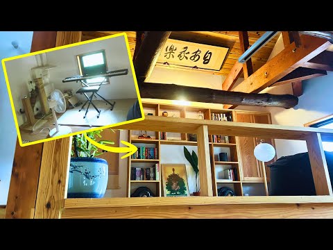 Making My Dream Loft (From Start to Finish) | Abandoned Japanese House