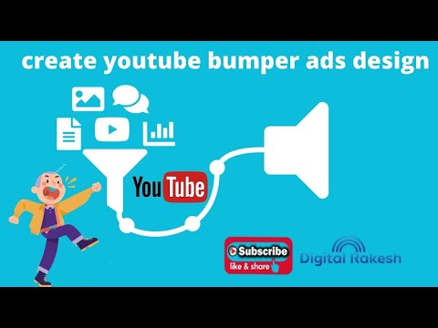 How to create youtube bumper ads design from canva