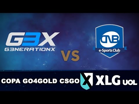 Copa Go4Gold CS:GO - Semana 7 - G3X vs CNB (Jogo 2)
