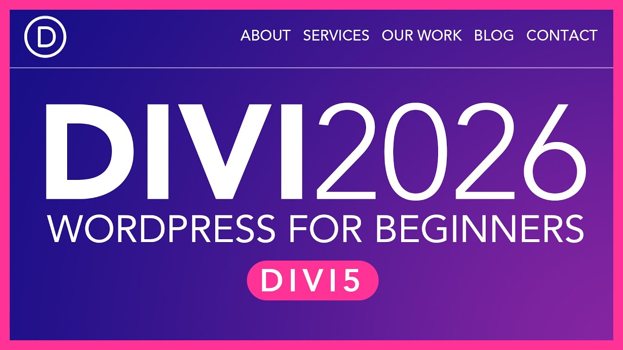 How To Make A WordPress Website | Divi Theme Tutorial