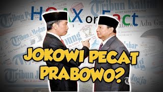 Hoax or Fact: Beredar Kabar Jokowi Pecat Menhan, karena Alasan Kalah Pamor dengan Prabowo?