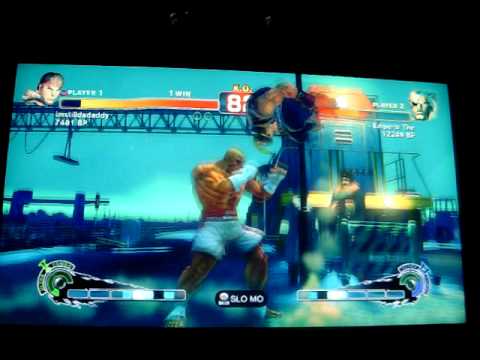 super street fighter 4 imstilldadaddy [ryu] vs emperor the [sagat]
