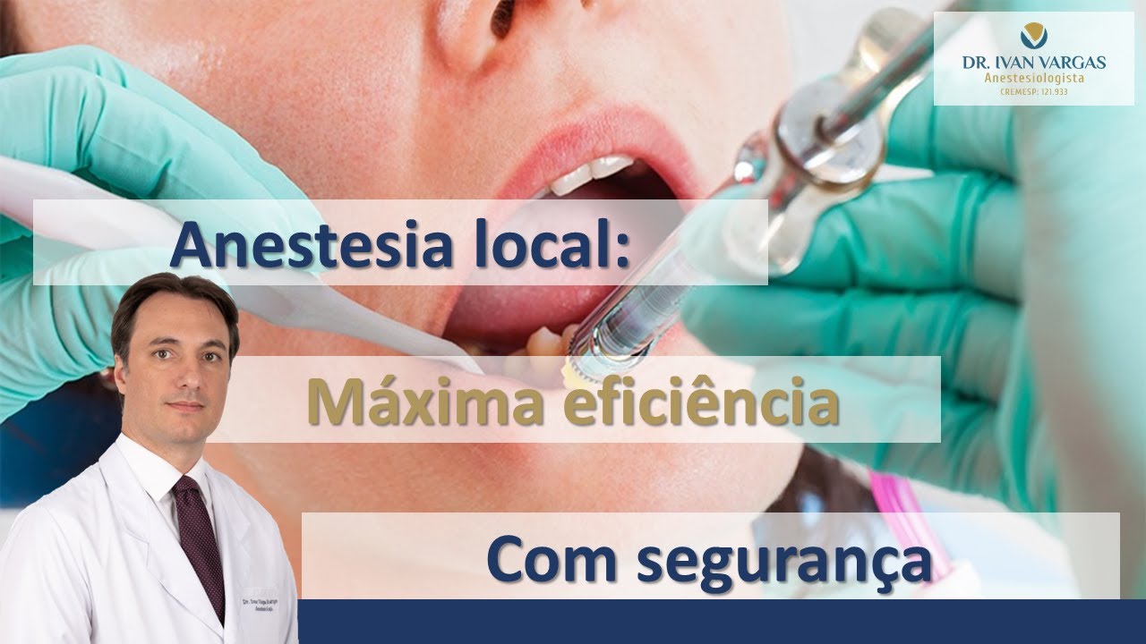 Anestesia Local: Máxima Eficiência com Segurança