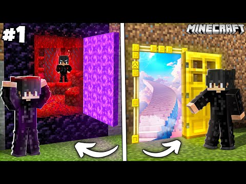 I Found Rarest Rs1 vs Rs1,00,000 Secret Doors in Minecraft