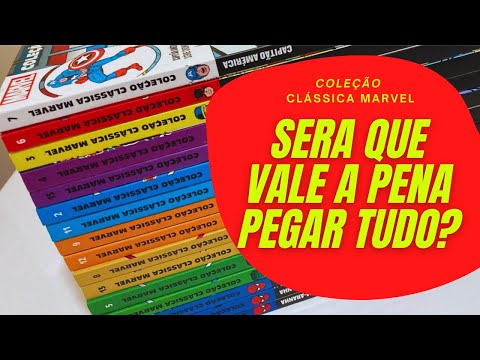COLEÇÃO CLÁSSICA MARVEL - VALE A PENA COMPRAR TODAS?