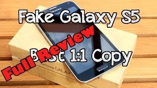 FAKE Samsung Galaxy S5 for 100$ ! - 1:1 Copy - HDC S5 - Full Review [HD]