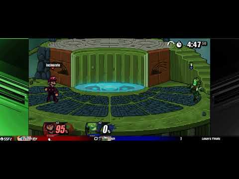 TFC Party - Incinerate (Captain Falcon, Luigi, Samus) vs Vash (Fox) - SSF2 Beta Losers Finals