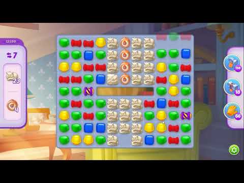 Homescapes Level 12599 - NO BOOSTERS 🏠 | SKILLGAMING ✔️