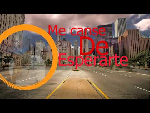 Me canse de esperarte Edward 4G FT 3M1 Creacion -  (Video Lyric)