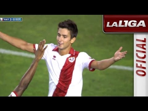 Golazo de Alberto Bueno (3-0) en el Rayo Vallecano - Elche CF - HD