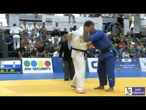 Judo 2013 European Men Tallinn: Mettis (EST) - Meyer (NED) [+100kg]