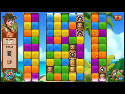 Lost Island Blast Adventure Level 1141 - NO BOOSTERS 🏝️ | SKILLGAMING ✔️