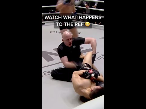 WATCH WHAT HAPPENS TO THE REFEREE 😱