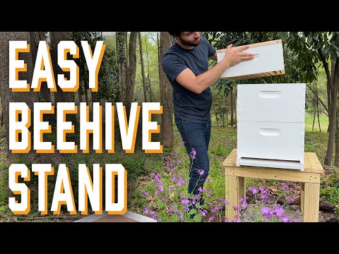 , title : 'Easy Beehive Stand'