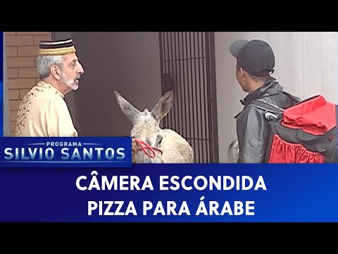 Pizza para Árabe | Câmera Escondida (04/02/22)