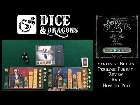 Dice and Dragons - Fantastic Beasts Perilous Pursuit Review and How to Play