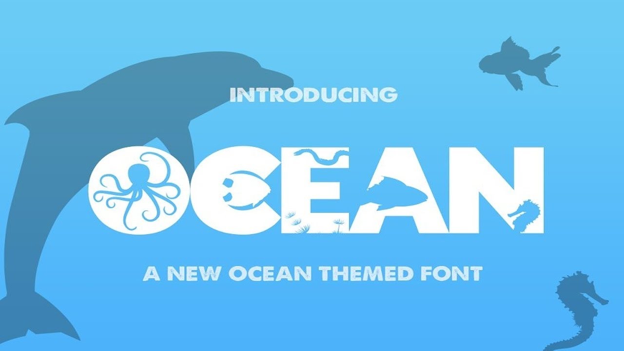 The Ocean Font Font Free Download