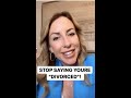 STOP SAYING YOU RE DIVORCED