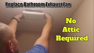 Bathroom Fan Install