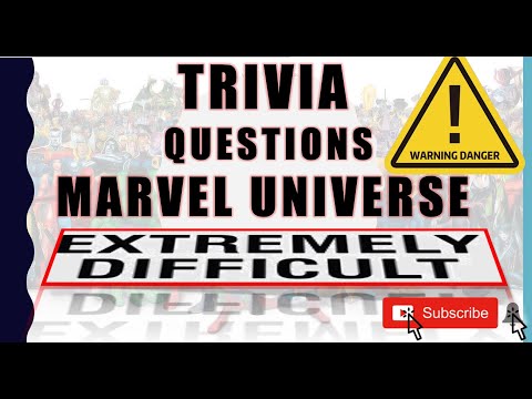 15 EXTREMELY DIFFICULT Marvel (MCU Universe) Trivia Questions