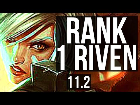 RIVEN vs YASUO (MID) (DEFEAT) | Rank 1 Riven, 1.0M mastery, Godlike | EUW Challenger | v11.2