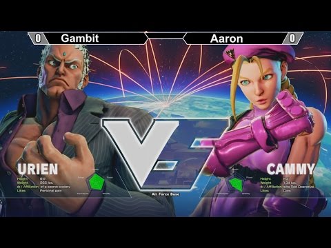 Crush Counter Columbus 2017 -SFV- Gambit (Urien) vs Aaron (Cammy) 1080p60fps