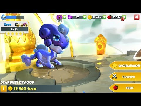Upgrade Hero Stardust dragon Level 78 , Gameplay ,Dragon Mania Legends - part 702 HD