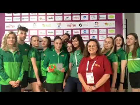 Interview:  Lithuania Aerodance - 2022 Aerobic Gymnastics World Championship
